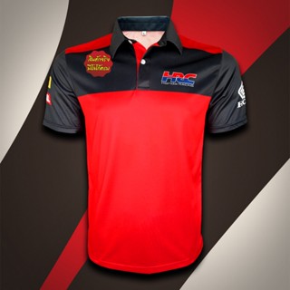 เสื้อโปโล Moto GP ทีม Honda เสื้อโปโลทีม ฮอนด้า #MG0112 ไซส์ S-5XL