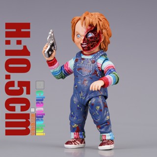 Neca Chucky cult โมเดลตุ๊กตาผี ขยับได้ ของเล่นสําหรับเด็ก