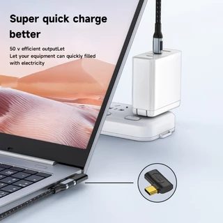 Bett ขั้วต่ออะแดปเตอร์ Extender ความเร็วสูง USB C ชายหญิง 240w การชาร์จความเร็วสูงและส่งข้อมูล 40Gbps