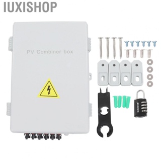 Iuxishop Solar PV Combiner Box  IP65 6 String Safe Photovoltaic Combiner Box  for Home
