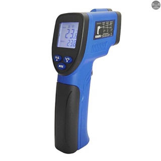 In Stock Infrared Temperature Measuring  Digital Display Industrial Thermometer No Touch  Thermometer with Backlight ℃/ ℉ Switchable -50~380℃