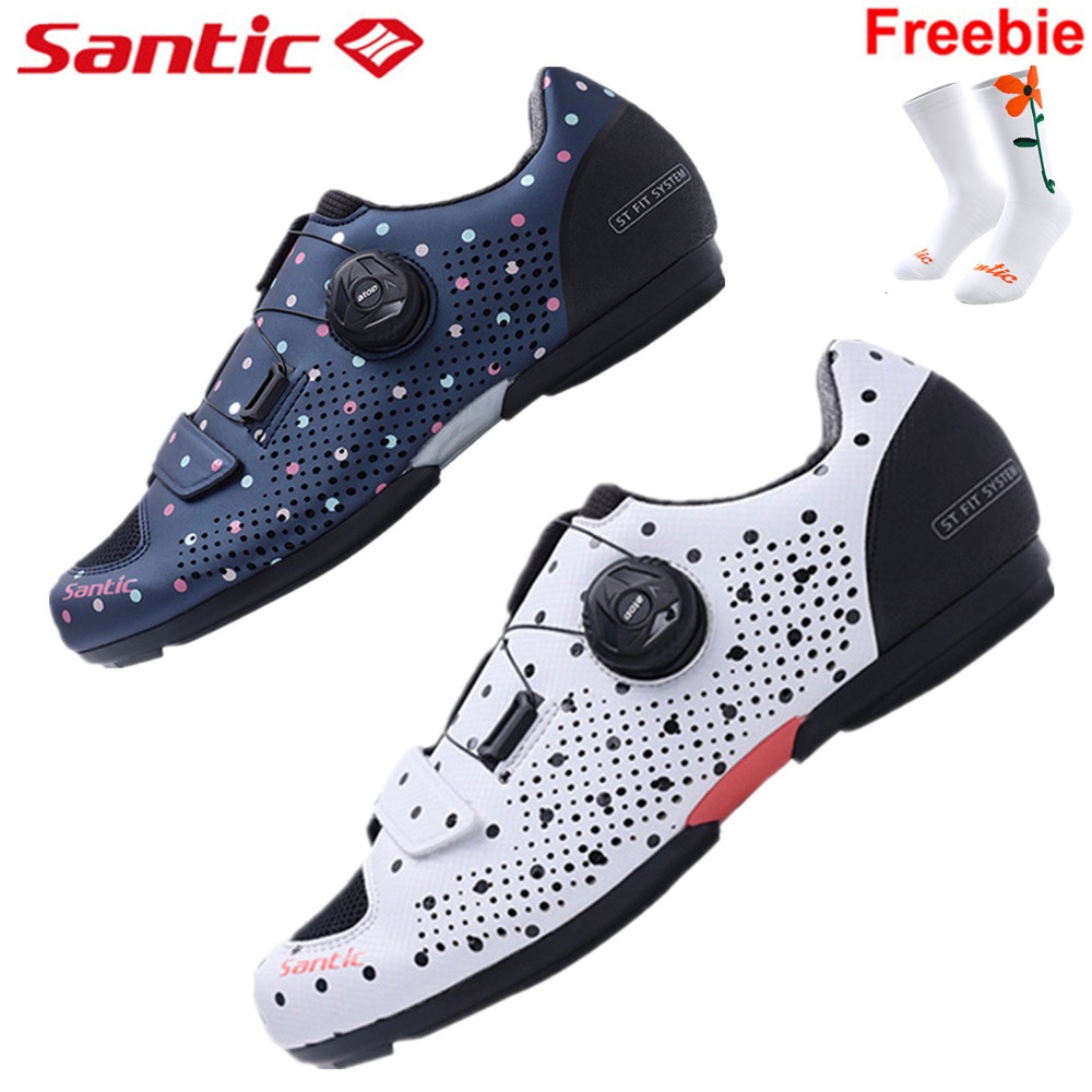 SANTIC รองเท้าผ้าใบ หนัง PU ระบายอากาศได้ดี ป้องกันการล็อค สําหรับผู้หญิง