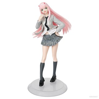 ฟิกเกอร์ DARLING in the FRANXX 02 Action Figure JK Uniform Zero Two ของเล่นสําหรับเด็ก ตกแต่งบ้าน เก็บสะสม ของขวัญ