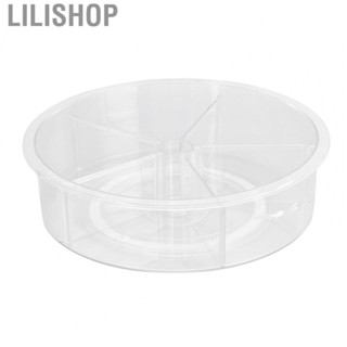 Lilishop Turntable Spice Rack Kitchen Cabinet  Storage Holder Tray