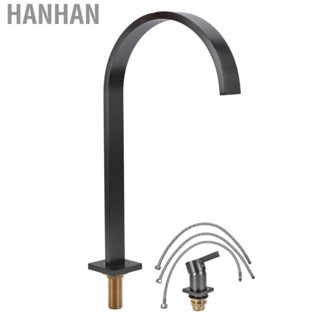 Hanhan Sink Faucet G1/2 Thread Hot Cold Water Mixer Basin Tap For Bathroom Kitchen YG