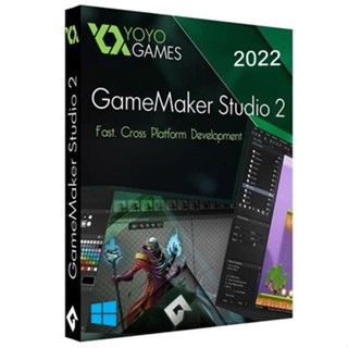 🔥 GameMaker Studio Ultimate [ตัวเต็ม] [ถาวร] โปรแกรมสร้างเกม 2D / 3D 🔥