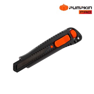 PUMPKIN มีด มีดคัตเตอร์ (SK2) ขนาด 18 มม. รุ่น PTT-OBL19I (13133) รางสไลด์ใบมีดทำจากเหล็กหนา 1.0 mm เยี่ยม