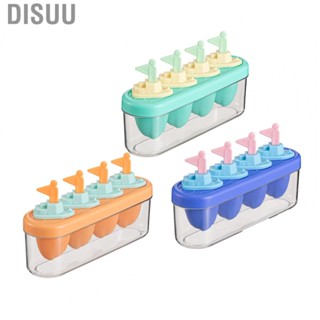 Disuu Ice  Molds  4 Cavity Ice  Mold DIY Easy To Demould  for Home