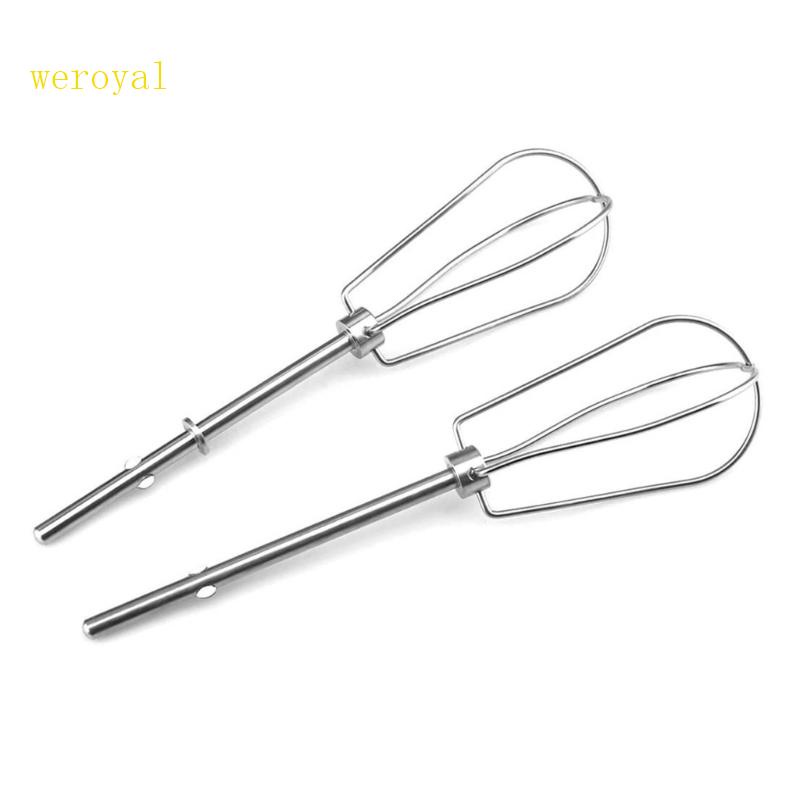 Weroyal ชุดหัวตีไข่ สเตนเลส 2 ชิ้น