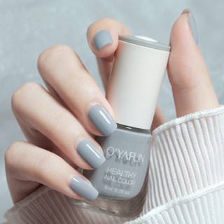 สีทาเล็บ  OYAFUN HEALTHY NAIL COLOR Peel Off Nail Polish