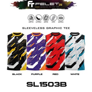 เสื้อกีฬาแขนสั้น ผ้าไมโครไฟเบอร์ สําหรับเล่นแบดมินตัน SL1503B