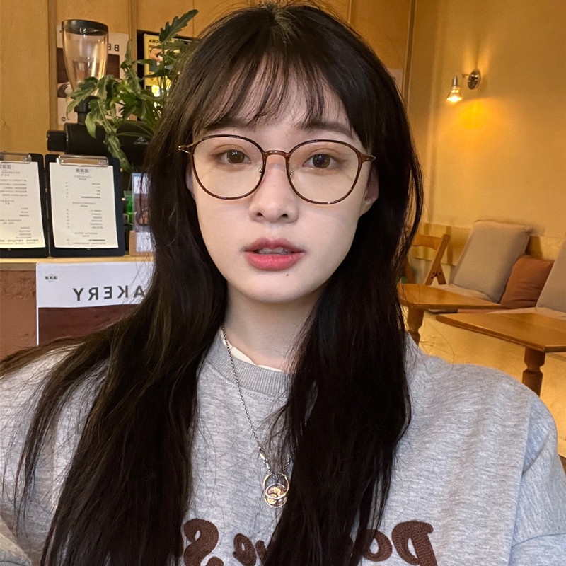 กรอบแว่นตาสายตาสั้น 1.56/1.67 HD (-25 ถึง -1000) พร้อมฟิลเตอร์กรองแสงออปติคอล TR90 เบาพิเศษ (6g) กรอบแว่นตา แฟชั่นผู้หญิง ผู้ชาย แว่นตาหลายสี ไม่มีแรงดันจมูก ราคา ถูกที่สุด ดีลบีเคเค แกลเลอรีภาพที่ 6