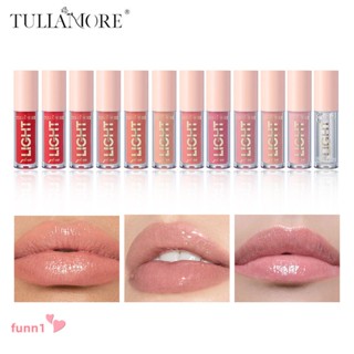 Tulla More ลิปกลอส เพิ่มความชุ่มชื้น สีแคนดี้ ประกายมุก 6 ชุด