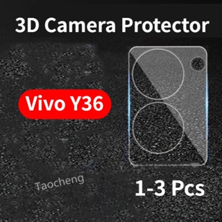 ฟิล์มกระจกนิรภัยกันรอยหน้าจอกล้อง 3D แบบใส HD สําหรับ Vivo y78 y78 Y36 Y27 Y 27 VivoY78 VivoY36 4G 5G