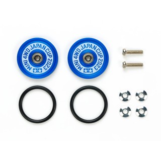 TAMIYA 95160 19mm Aluminum Ball-Race Roller Set J-CUP 2023 ชุดแต่งทามิย่าแท้ mini4wd