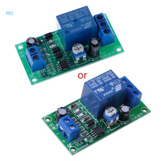 Pri รีเลย์สวิตช์ตั้งเวลา DC 12V เป็น 30V ปรับได้ สําหรับ DC 250V AC 0-60S NE555