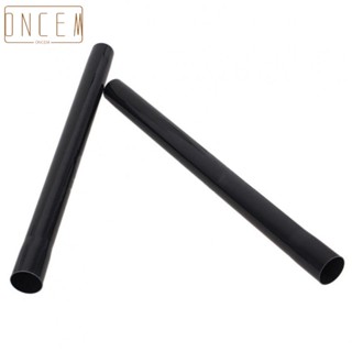 【ONCEMOREAGAIN】Extension Tubes Black Plastic Rod Vacuum Cleaner 2pcs Attachment Parts