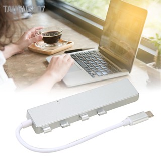 Taurus307 USB C Hub 5 พอร์ต 5Gbps ตัวเชื่อมต่อ 3.1 OTG รองรับแท่นวาง ขนาดกะทัดรัดสำหรับโทรศัพท์แล็ปท็อปพีซี