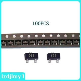 [Lzdjlmy1] ทรานซิสเตอร์ SMD MMBT5551LT1G สําหรับบอร์ดวงจรซ่อมเสียง วิดีโอ 100 ชิ้น