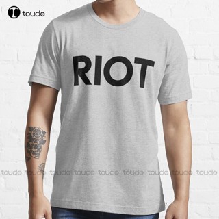 เสื้อยืด พิมพ์ลาย Riot ItS Always Sunny In Philadelphia ขนาดใหญ่ สําหรับผู้ชาย และผู้ใหญ่