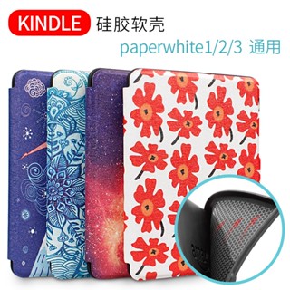 พร้อมส่ง เคสป้องกันโทรศัพท์มือถือหนัง TPU แบบนิ่ม ลาย KPW43 สําหรับ kindle Youth Edition 658 50 ชิ้น