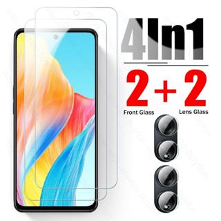 4In1 Camera Protective Glass Screen Protector + Lens Film For Oppo A98 A 98 5G 2023 CPH2529 6.72"