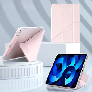 เคส พร้อมช่องใส่ดินสอ สําหรับ iPad 11 Pro 11 2022 Air 5 Air 4 10th Gen 10.9 นิ้ว iPad 9th 8th 7th Generation 10.2 นิ้ว 2022 Air 5 2021