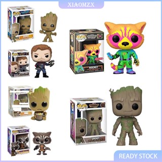 Funko POP Guardians of the Galaxy Vol.3 ฟิกเกอร์จรวด Raccoon Groot Star Lord Yondu