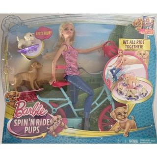 ใหม่ ชุดของเล่นจักรยาน BARBIE Spin N Ride CLD94