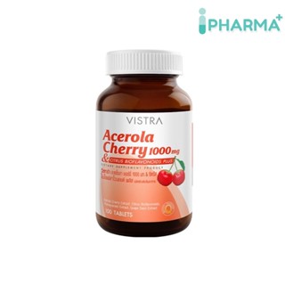 VISTRA Acerola Cherry 1000 mg. (100 Tablets) 145g. [iPha]