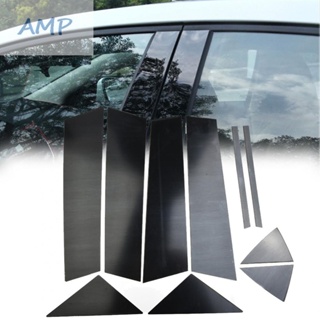 ⚡READYSTOCK⚡Window Pillar Trims 10Pcs Black Posts For Mazda 3 Axela 2014-2017 Cover