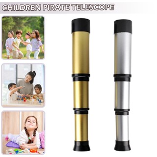 New Handheld Pirate Telescope Zoomable Monocular Portable Spyglass for Kids