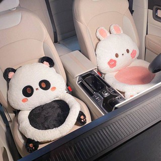 Automotive Waist Cushion Cushion Driving Waist Support Waist Pillow Seat Waist Support Cushion Waist Pad Cute Office Cushion for Small Car Cute Panda  car interior decoration