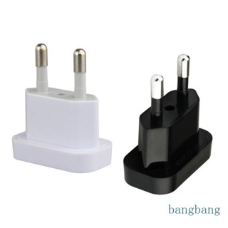 Bang ปลั๊กซ็อกเก็ตชาร์จไฟฟ้า 2 Pin USA เป็นยุโรป