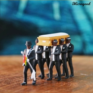 Mig โมเดลฟิกเกอร์ Ghana Funeral Coffin Dancing Pallbearer 1/64 สําหรับตกแต่งรถยนต์