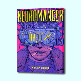 โปสเตอร์ผ้าใบ พิมพ์ลาย Neuromancer William Gibson สําหรับตกแต่งผนัง ห้องนั่งเล่น