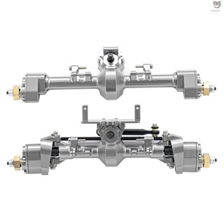 Ctoy เพลาหน้า หลัง อะลูมิเนียมอัลลอย แบบเปลี่ยน สําหรับรถบังคับ 1/24 Axial SCX24 90081 AXI00005 C10 AXI00006 AXI000