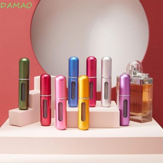 DAMAO ขวดน้ําหอมอลูมิเนียม เติมได้ แบบพกพา สีแคนดี้ สําหรับใส่เครื่องสําอาง