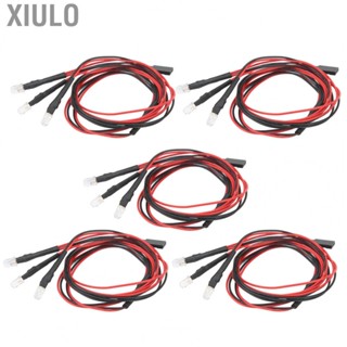 Xiulo 5Pcs RC Car 4LED Lights Modified Headlights 5mm For