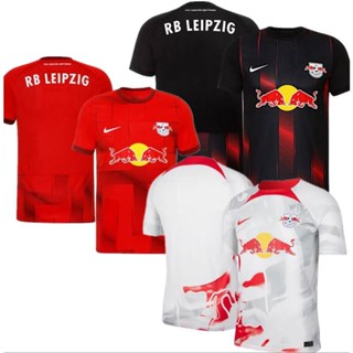 เสื้อกีฬาแขนสั้น ลายทีมชาติฟุตบอล Leipzig 2022 23 RB ชุดเหย้า สําหรับผู้ชาย และผู้ใหญ่