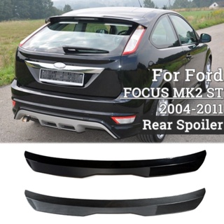 สปอยเลอร์หลังคารถยนต์ คาร์บอนไฟเบอร์ สีดํา สําหรับ FORD FOCUS MK2 ST 2004-2011