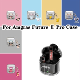 【ของแท้ บูติก】เคสหูฟัง แบบนิ่ม ลายการ์ตูน สําหรับ Amgras Future II Pro Amgras Future II Pro