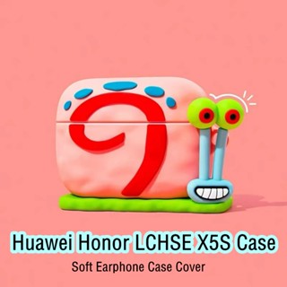 【Trend Front】เคสหูฟัง แบบนิ่ม ลายการ์ตูน สําหรับ Huawei Honor LCHSE X5S Huawei Honor LCHSE X5S