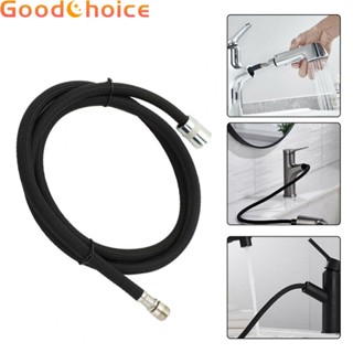 【Good】Shower Hose Black Fittings Flexible For Sink Kitchen Faucet Hose Parts【Ready Stock】