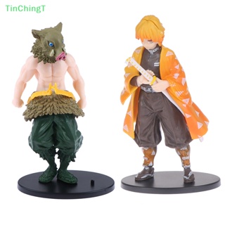 [TinChingT] โมเดลฟิกเกอร์ PVC อนิเมะดาบพิฆาตอสูร Kamado Tanjirou Agatsuma Zenitsu Rengoku Kyoujurou ขนาด 17 ซม. [ใหม่]