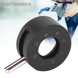 Sagittarius314 กล้องจุลทรรศน์ Iris Adapter รูรับแสงเลนส์ปรับไดอะแฟรมออปติคัลสำหรับกล้องจุลทรรศน์