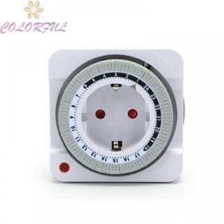 【COLORFUL】Socket 1pc 230V 50HZ 3.15*3.15*2.75inch 3600W 8*8*7cm Automatic Copper