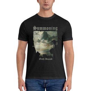 เสื้อยืดลําลอง แขนสั้น พิมพ์ลาย Summoning Oath Bound Metal ลดราคาครั้งใหญ่