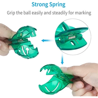 Golf Ball Line Marker Easter Egg Drawing Tool ปากกาแห้งเร็วกันน้ํา