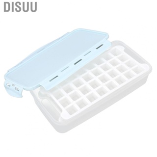 Disuu Ice Mould Box Mold Tray With Lid And Storage For  Soft Silicone